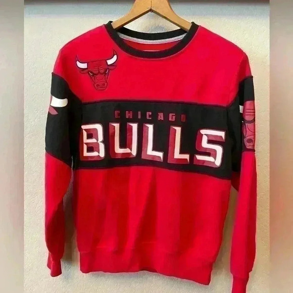 Men's Chicago Bulls G-III Sports by Carl Banks Red/Black Size Small - Picture 1 of 10